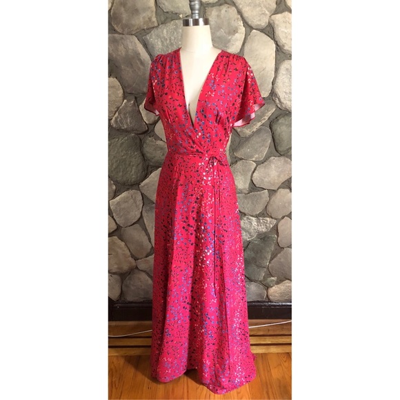 light blue strapless gown